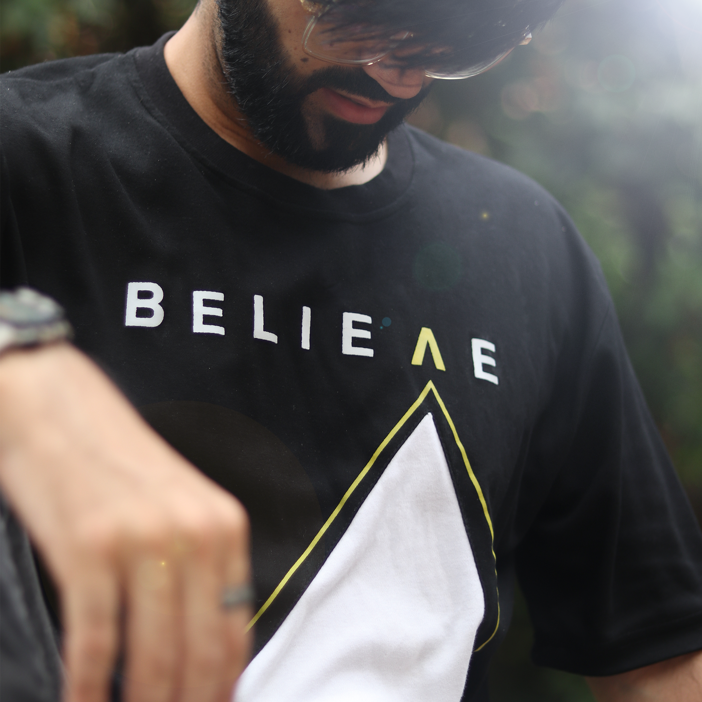 "MAKE YOUR OWN PATH" || The Black BELIEVE Tee