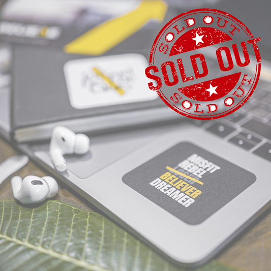 BELIEVE STICKERS (Pack of 2)