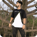 "MAKE YOUR OWN PATH" || The Black BELIEVE Tee