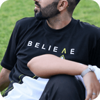 "MAKE YOUR OWN PATH" || The Black BELIEVE Tee