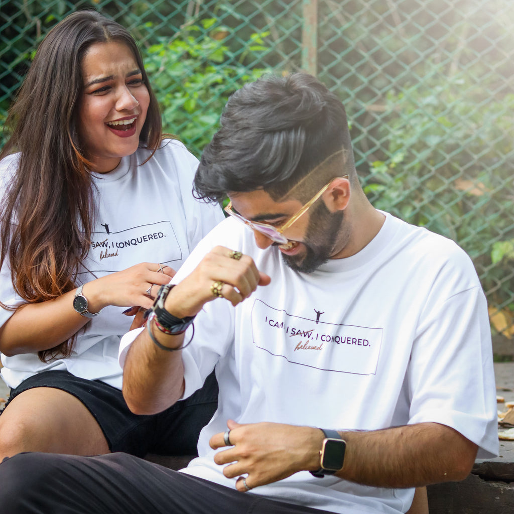 "Veni, Vidi, Vici" || The White Tee